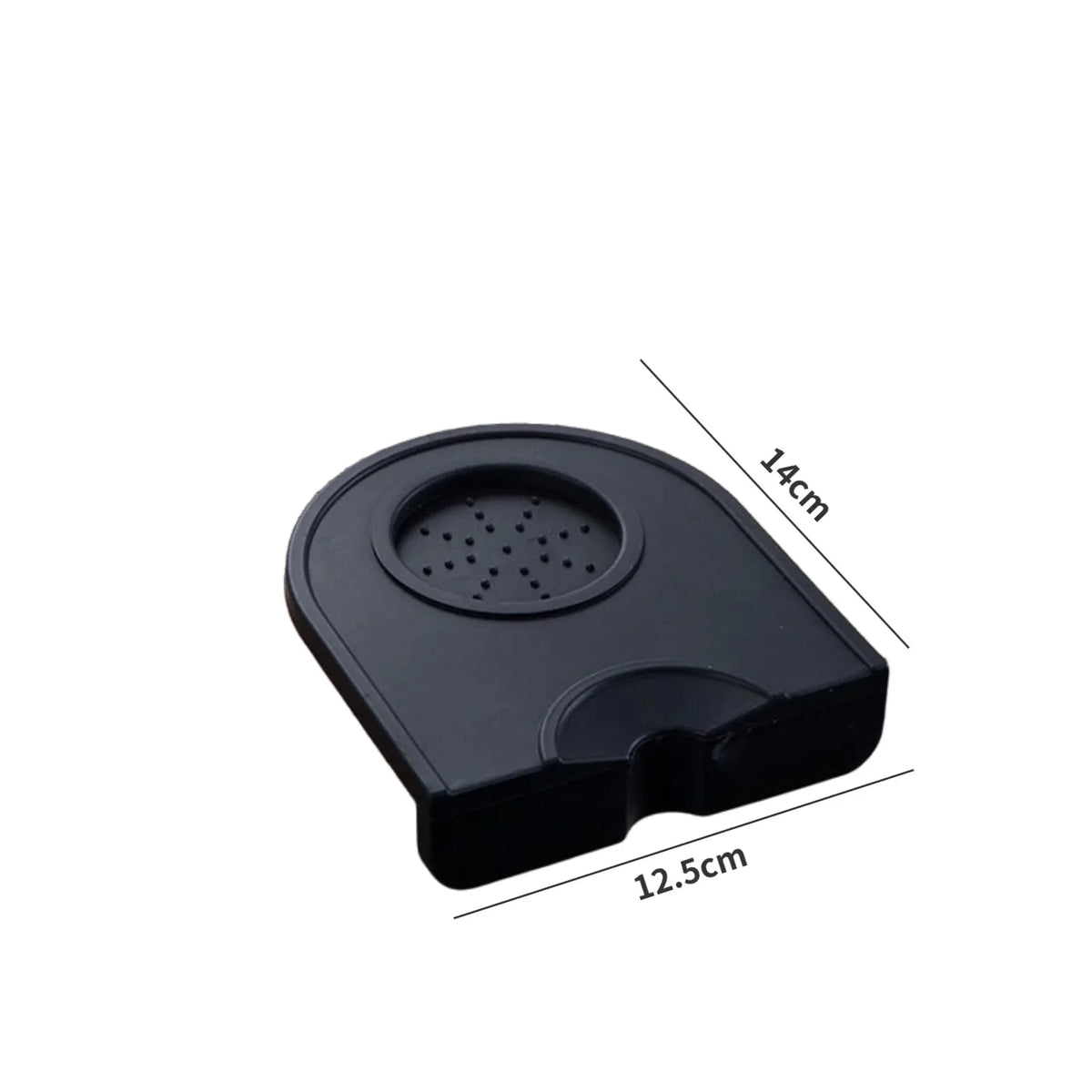 Espresso Coffee Tampers Mat Silicone Tamper Holder Corner Mat Pad Anti-skid Tamper Mat Barista Coffeeware Tamping Tools