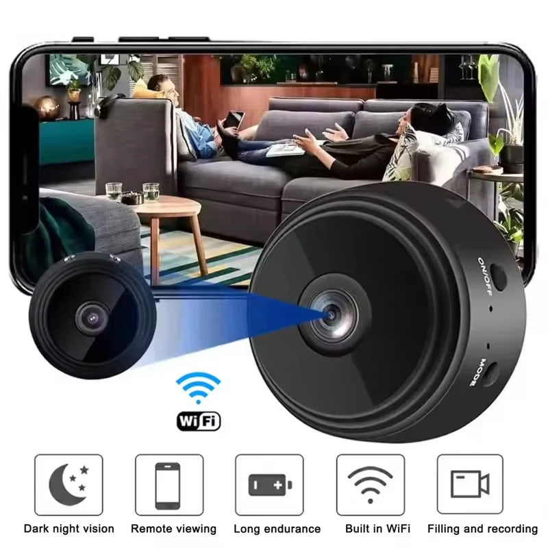 Mini Camera Wifi A9 Wireless Monitoring Security Protection Remote Monitoring Camera Video Surveillance Smart Home IP Camera