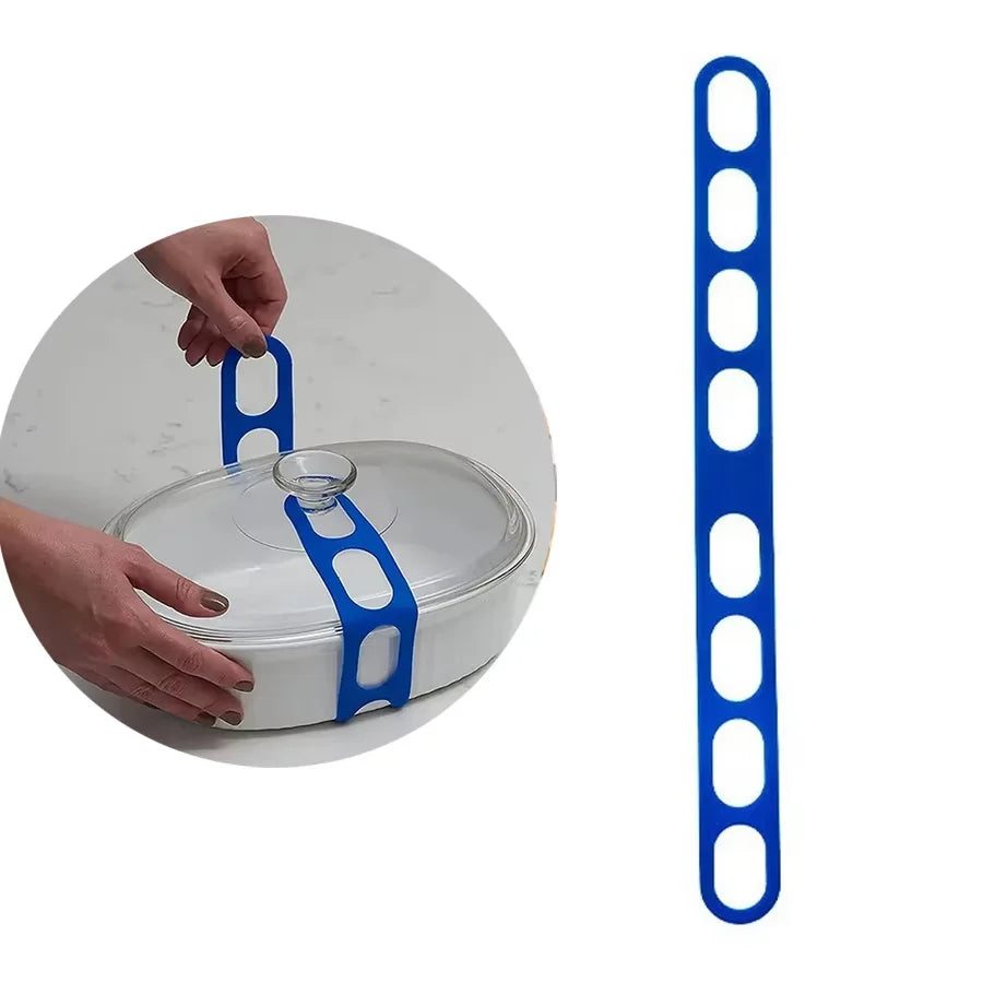 Silicone Lid Strap Can Be Reused Universal Pot Lid Strap Is Suitable Slow Stew Pots Clay Pots Flat Bottomed Pots Outdoor Use