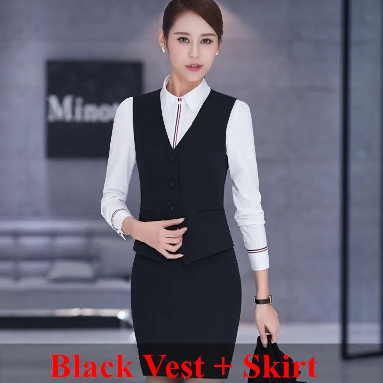 Naviu High Quality Women Stripe Vest New Arrives Autumn Clothes For Office Ladies Fashion Tops Work Wear