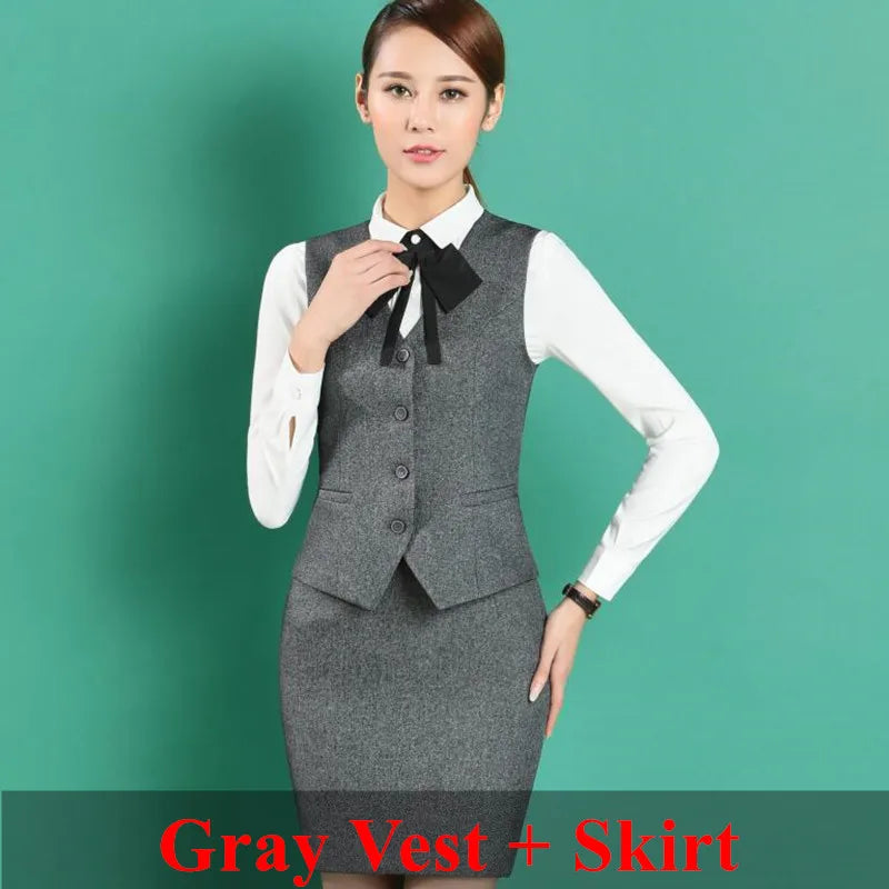 Naviu High Quality Women Stripe Vest New Arrives Autumn Clothes For Office Ladies Fashion Tops Work Wear