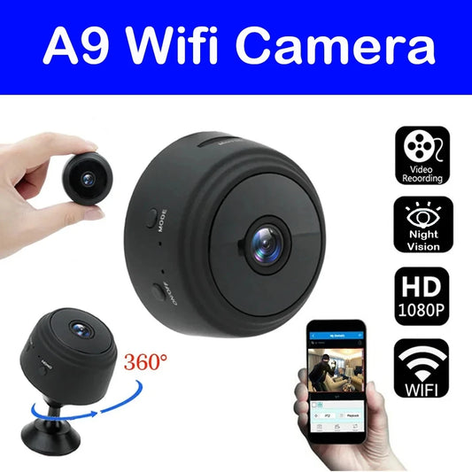 Mini Camera Wifi A9 Wireless Monitoring Security Protection Remote Monitoring Camera Video Surveillance Smart Home IP Camera