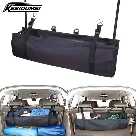 KEBUDIMEI Car Trunk Organizer Oxford Backseat Storage Bag Multi-use Automobile Seat Back Organizers Net Car Interior Accessories