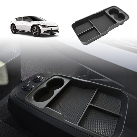 Fit for KIA EV6 Center Console Organizer (2022-2025 Models) Durable Organizer Box for EV6 Interior 2022- 2025 Versions