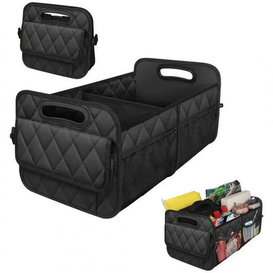 Car Trunk Organizer For SUV, Car Organizers And Storage With 6 Pocket, Car Accessories Waterproof Polyester Trunk Organizer