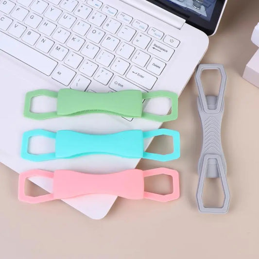 Universal Silicone Tablet Hand Strap Non Slip Secure Grip Fits 6 to 10 Inch Devices for Kids and Adults Portable Use