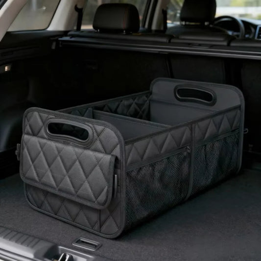 Car Trunk Organizer for SUV, Car Organizers and Storage with 6 Pocket, Car Accessories Waterproof Polyester Trunk Organizer